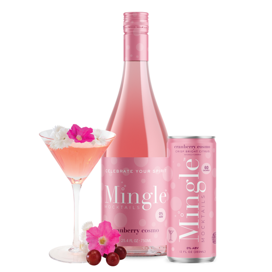 Cranberry Cosmo by Mingle Mocktails - Non Alcoholic Beverages