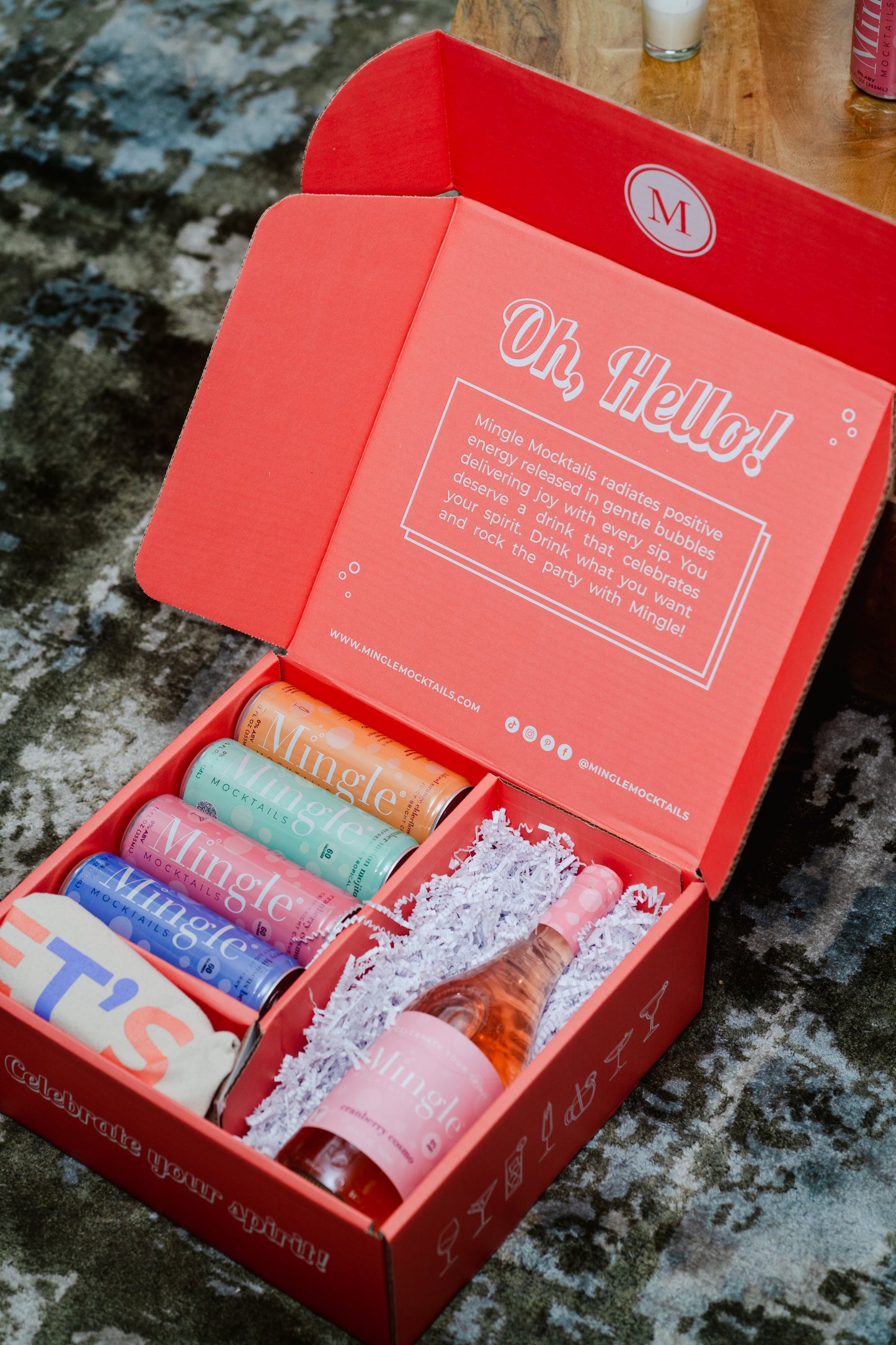 Gift Box by Mingle Mocktails - Non Alcoholic Beverages