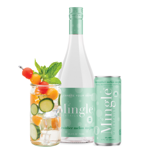Cucumber Melon Mojito by Mingle Mocktails - Non Alcoholic Beverages