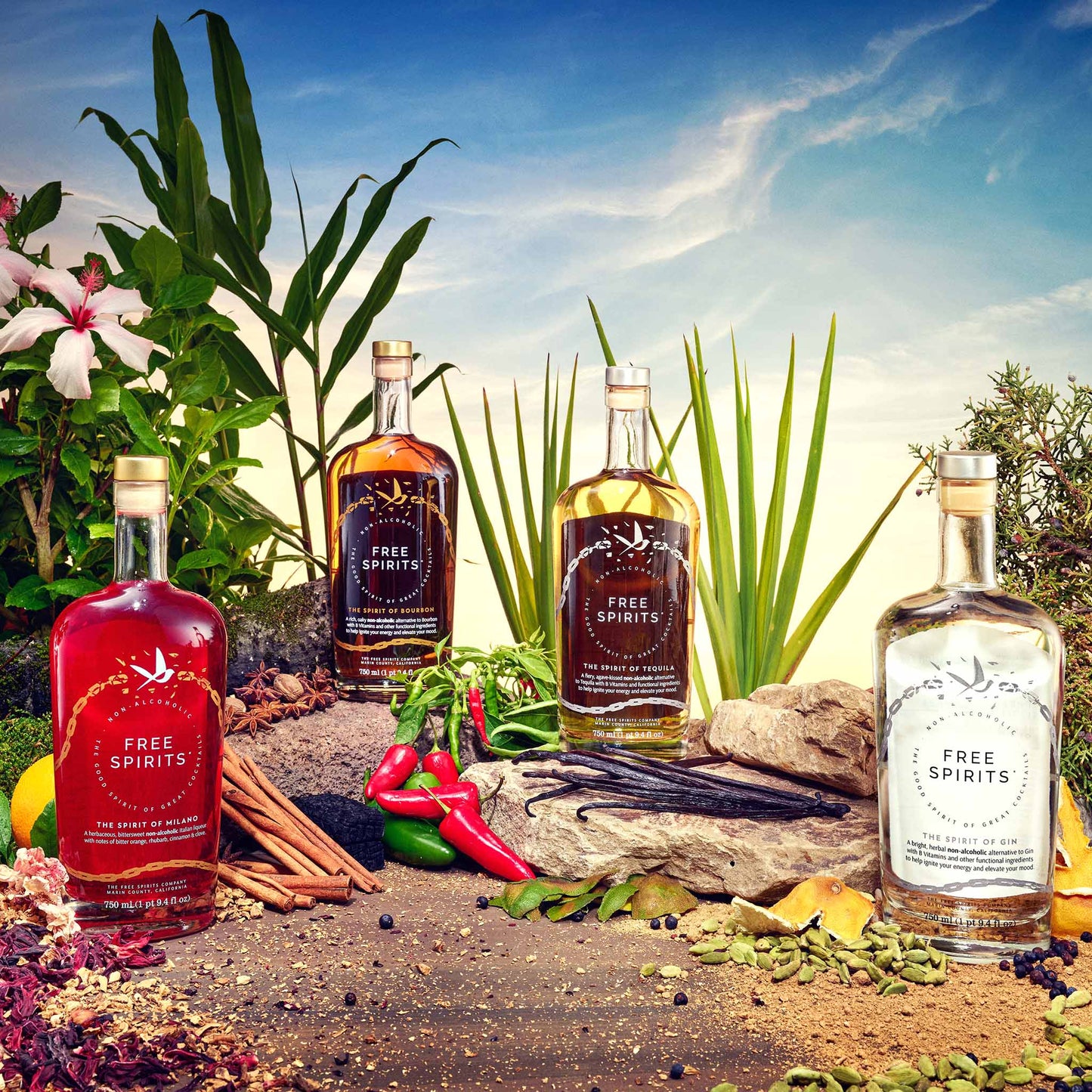 Bundle: The Free Spirits Foursome by The Free Spirits Company