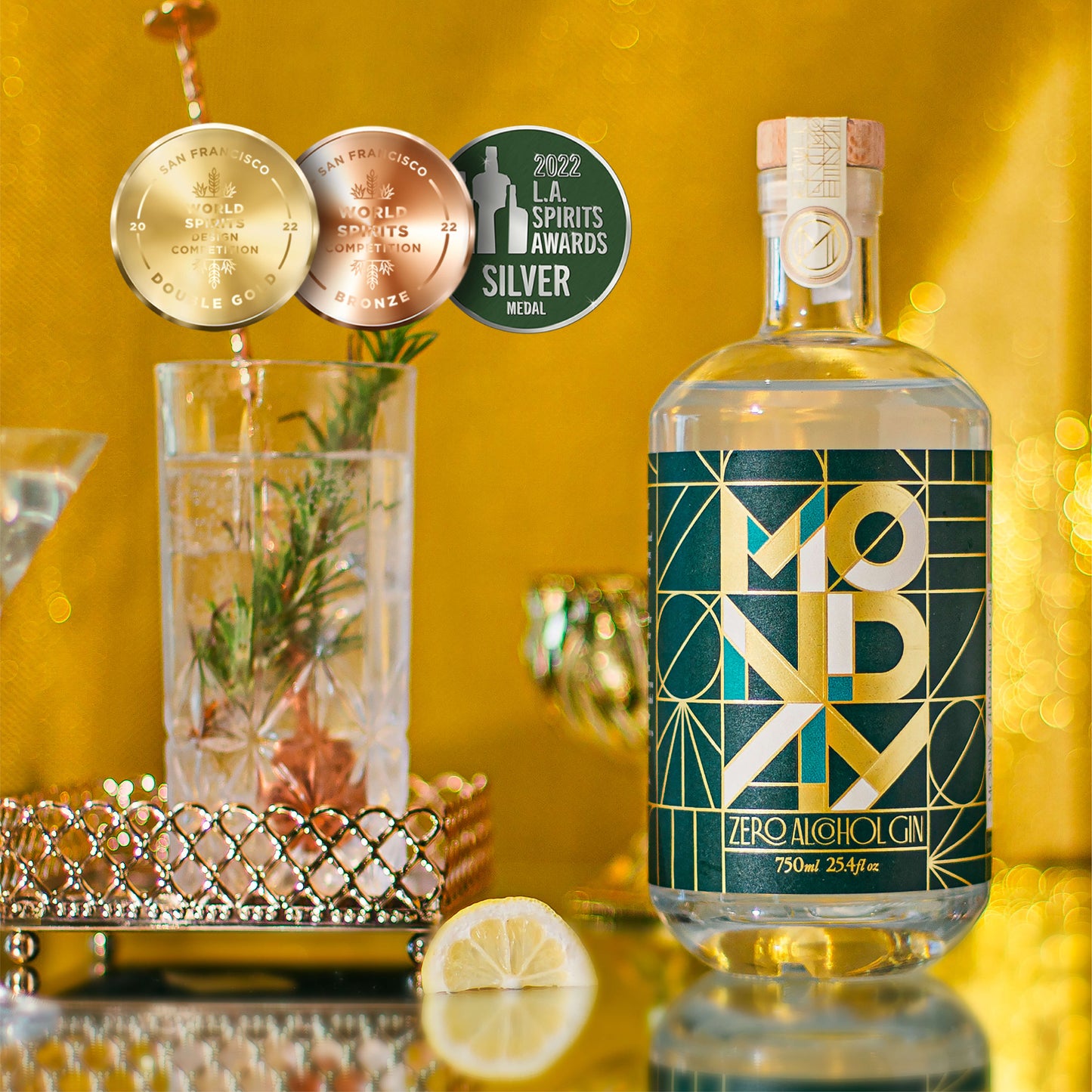 MONDAY Zero Alcohol Gin by Drink Monday (Non-Alcoholic)