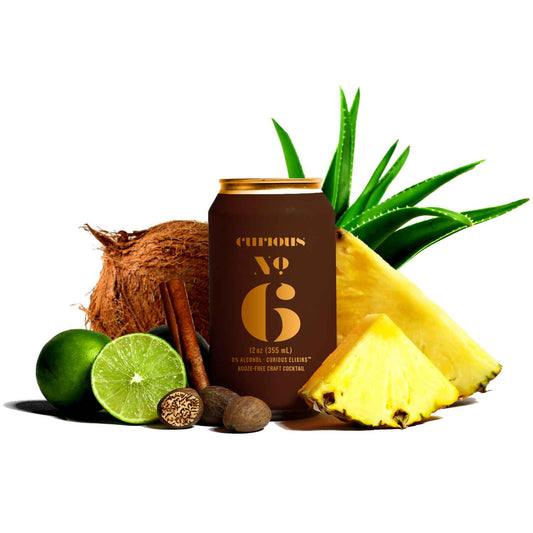 Curious No. 6 Booze-Free Cocktails (limited release) by Curious Elixirs