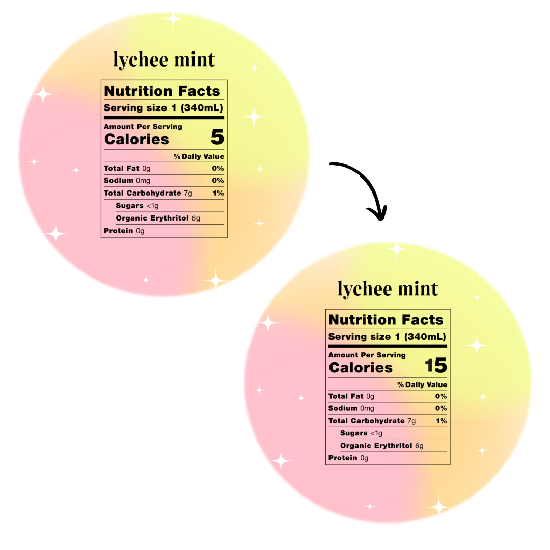 lychee mint adaptogen drink (12-pack) by Moment | Drink Your Meditation