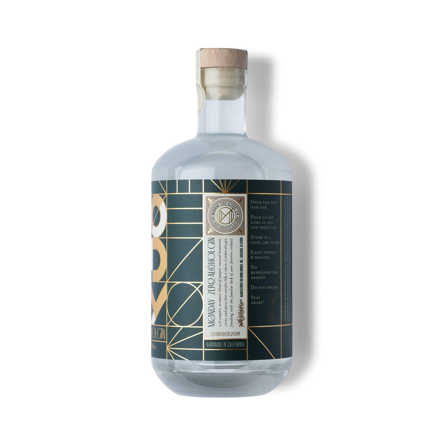 MONDAY Zero Alcohol Gin by Drink Monday (Non-Alcoholic)