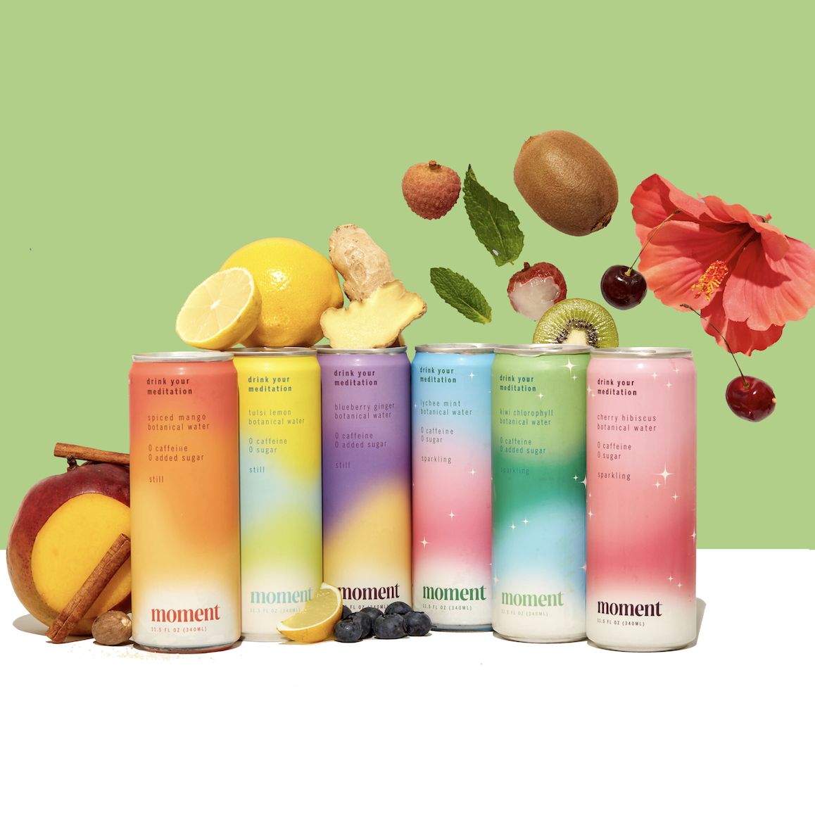 mixed variety pack - 36 cans by Moment | Drink Your Meditation