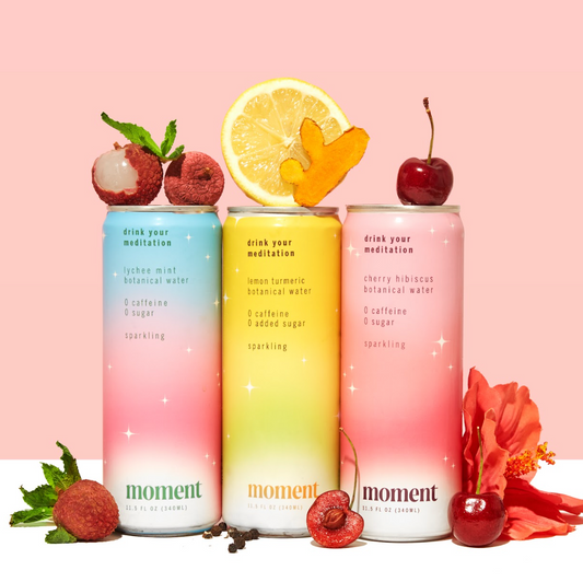 sparkling variety pack - 24 cans by Moment | Drink Your Meditation