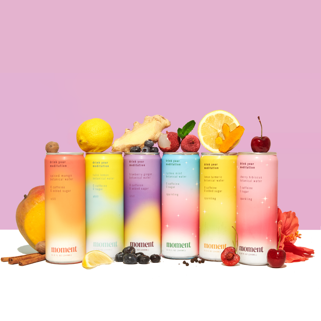 mixed variety pack - 18 cans by Moment | Drink Your Meditation