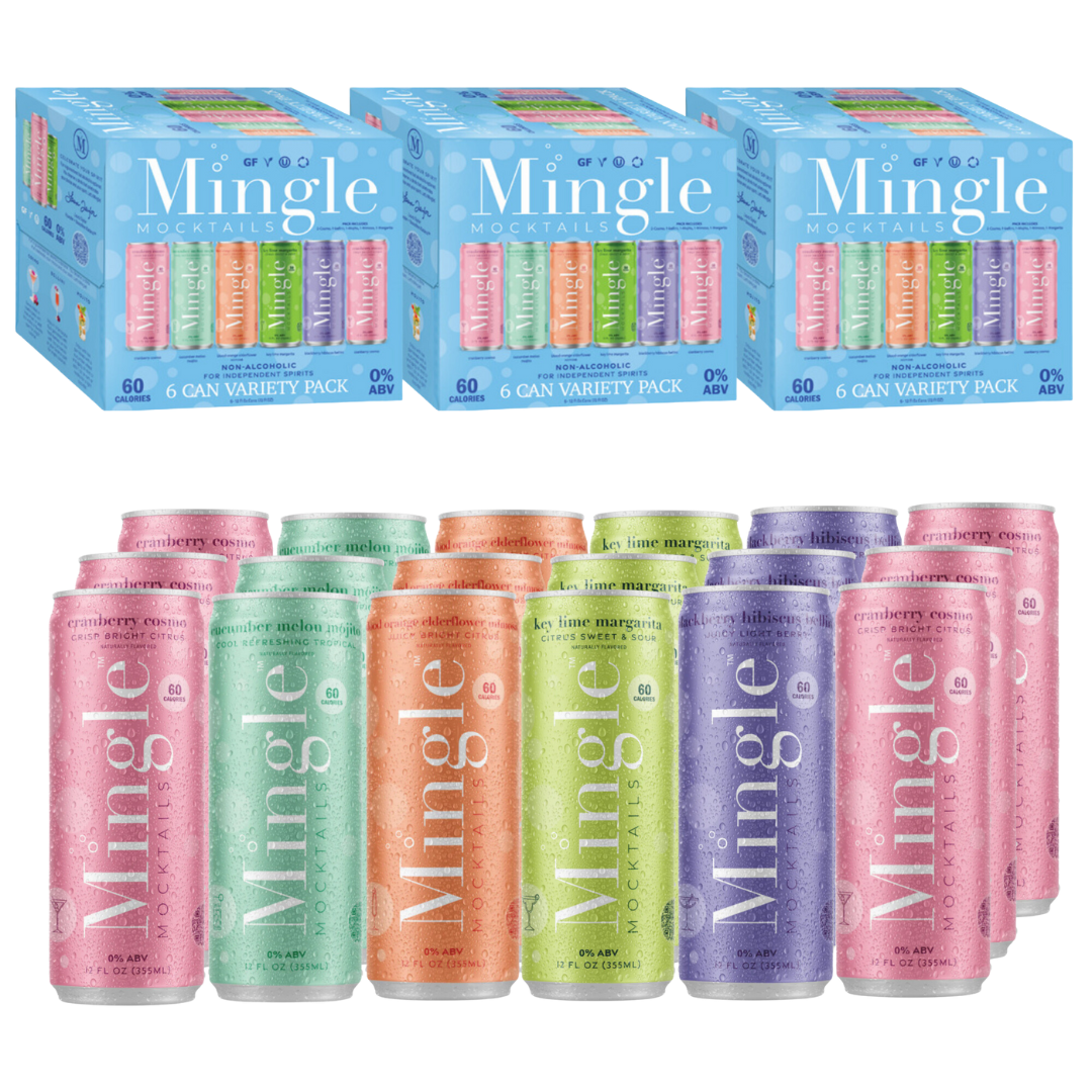 NEW!!!  Tailgate Party Variety Packs by Mingle Mocktails - Non Alcoholic Beverages
