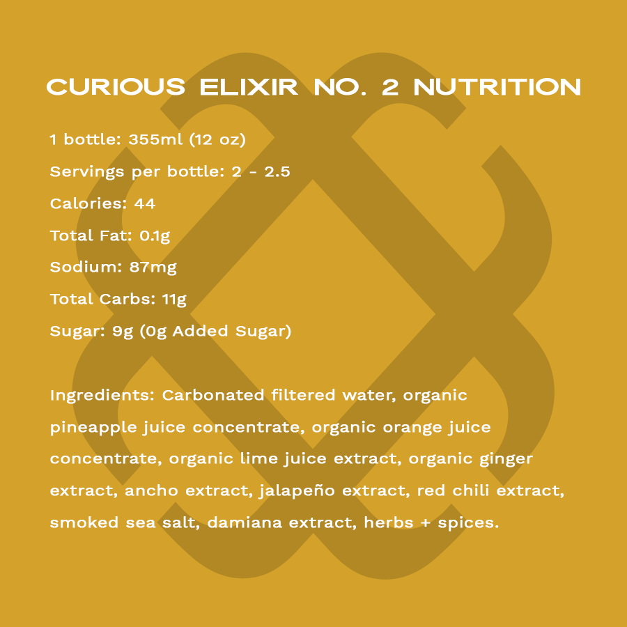 Curious Elixir No. 2 Booze-Free Cocktails by Curious Elixirs